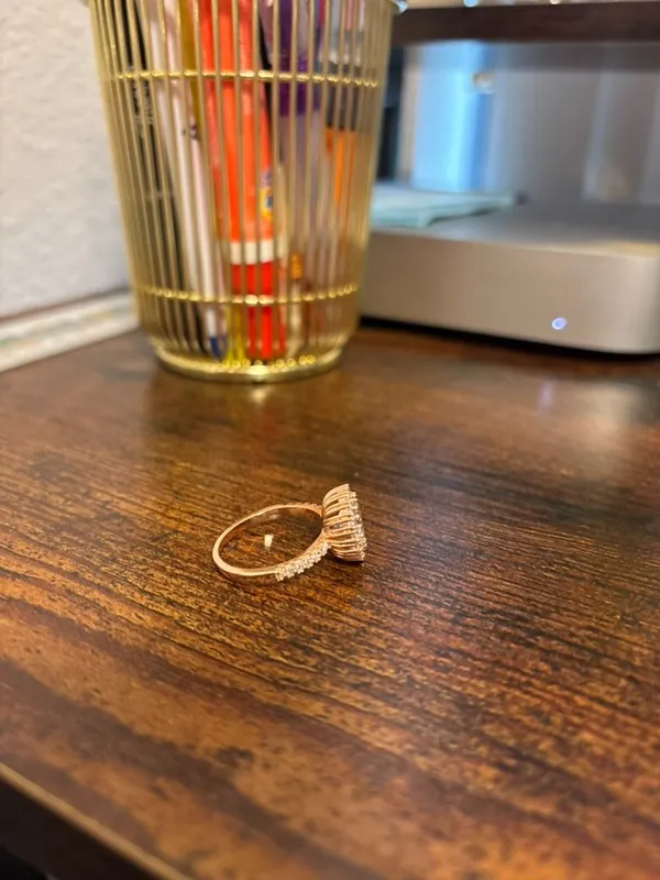 🌸 Sparkling Pink Blush Ring ✨💍 - Image 4