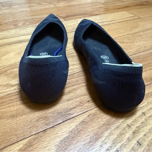 Rothy's The Point Black Camouflage Women's Flats - Image 4