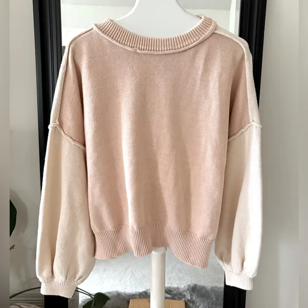 BY TOGETHER Long Ballon Sleeve Sweater - Image 2