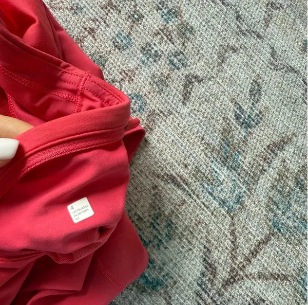 Lululemon Speed Up Shorts Pink 4”  - Image 3