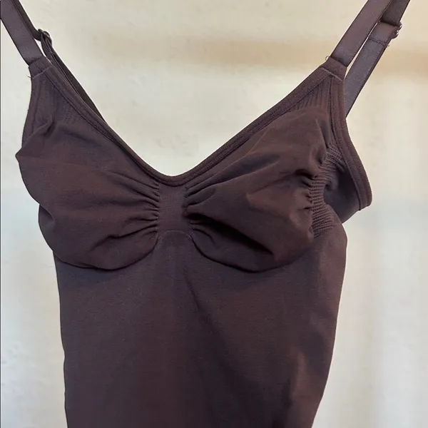 SKIMS‎ Sculpting Brief Bodysuit Shapewear Espresso NWOT size S - Image 6