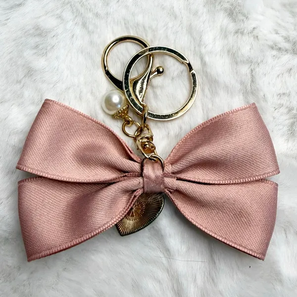Fashion Bow Keychain Handbag Purse Bag charm - Image 2