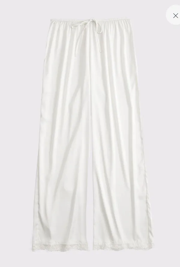 Abercrombie White Pearl Sleep Cami and Pants - Image 11