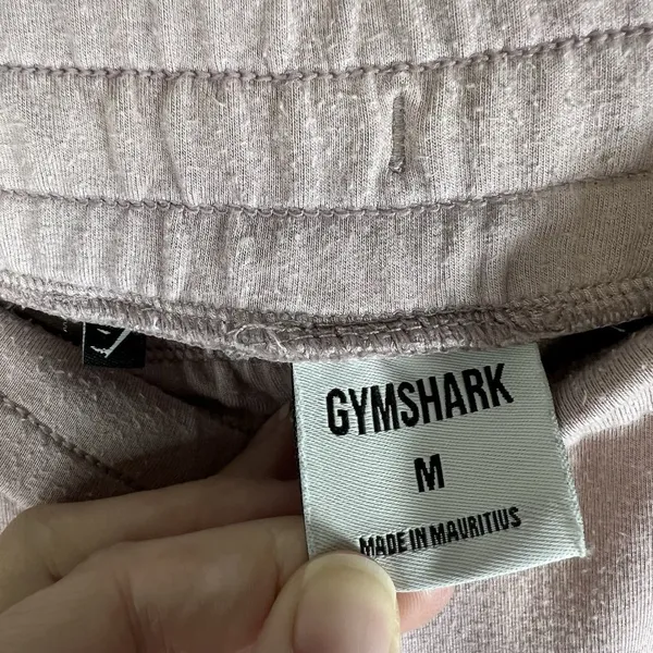 Gymshark Sweat Jogger Lounge Pants Light Pink Women's M‎ Athleisure Active Pants - Image 6