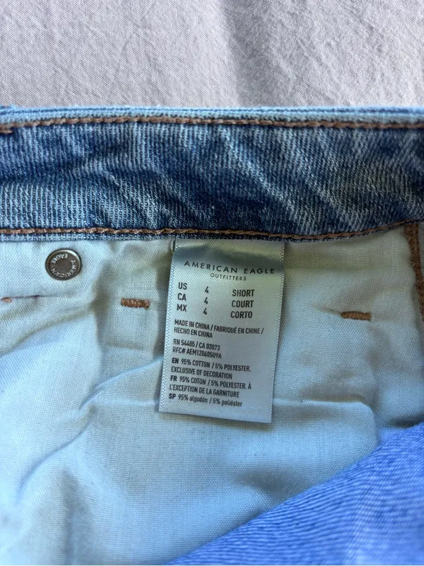 American Eagle Outfitters Distressed Mom Jeans - Image 6