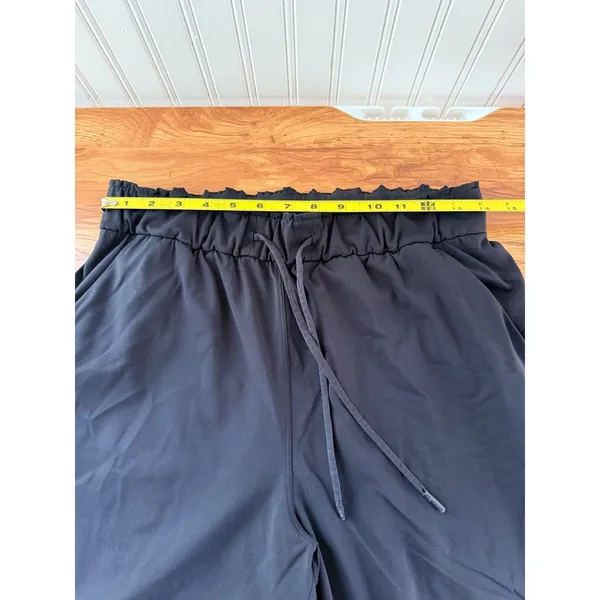Lululemon Keep Moving Pant 7/8 High-Rise Black Luxtreme Size 8 - Image 12