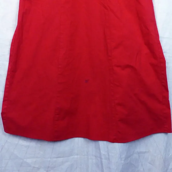 Show Me Your Mumu Allegra Midi Dress Womens M Red Spaghetti Strap Pockets FLAW - Image 8