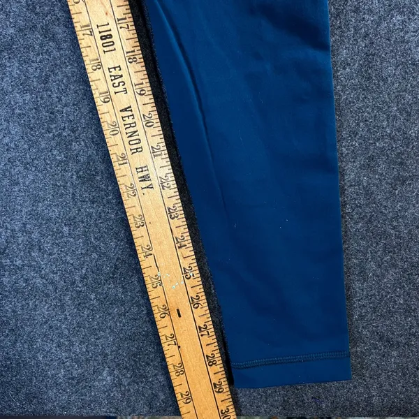 Lululemon Wunder Under High Rise Leggings Teal Dark Green Size 8 Activewear - Image 3