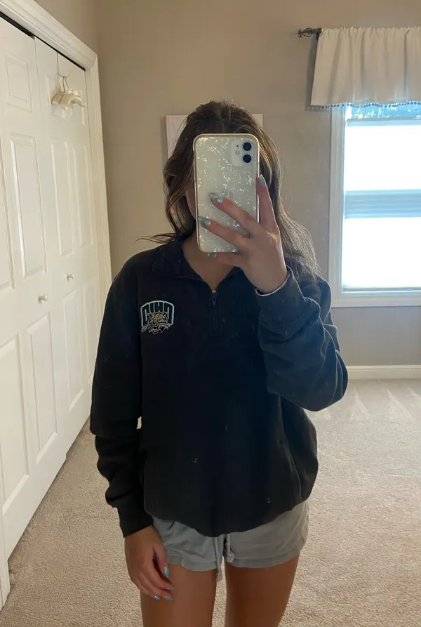 ohio university quarter zip Gray - Image 3