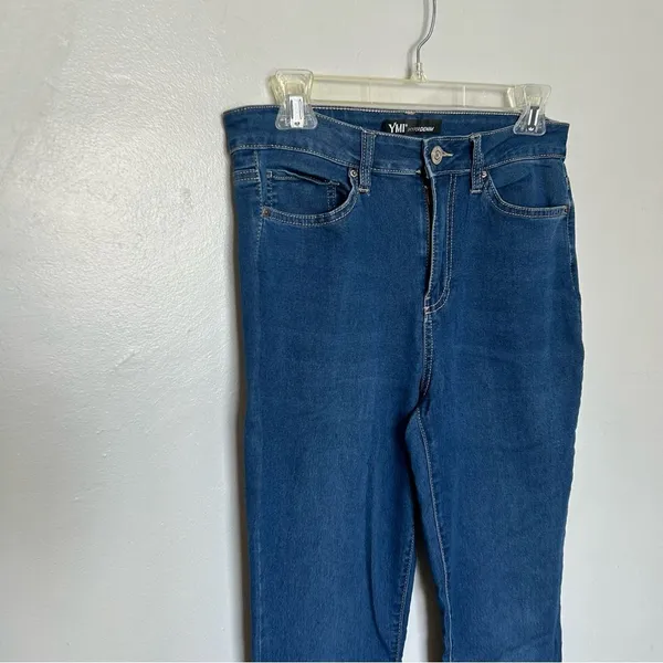 YMI Hyperdenim Women’s Bootcut Stretch Jeans 8 10 M Medium - Image 3