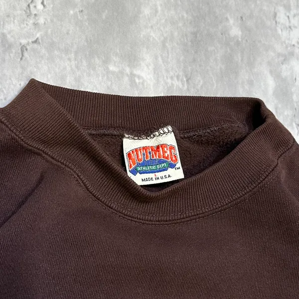 Vintage 90s Nutmeg Cleveland Browns Member Club Crewneck Sweatshirt - Image 4