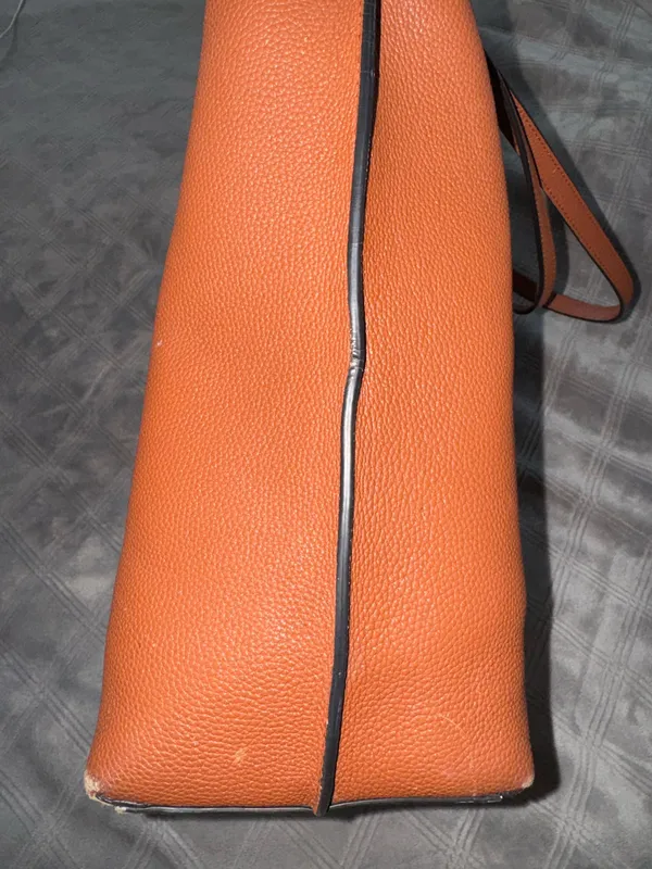 Rebecca Minkoff Megan Large Leather Tote Bag Brown - Image 9
