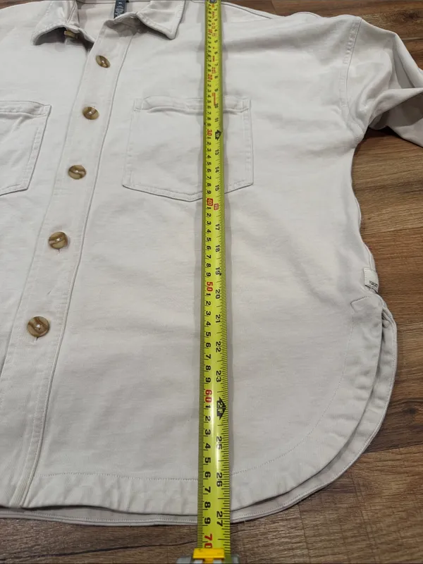 Vuori Mackenzie Shirt Jacket - Ivory/Cream size M/L - Image 12