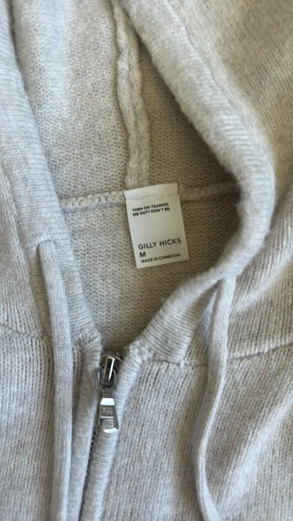 Hollister Gilly Hicks Zip Up Sweater - Image 2