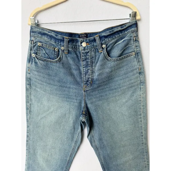 J.Crew High-Rise Straight Premium Edition Womens Denim Jeans Size 28 - Image 11