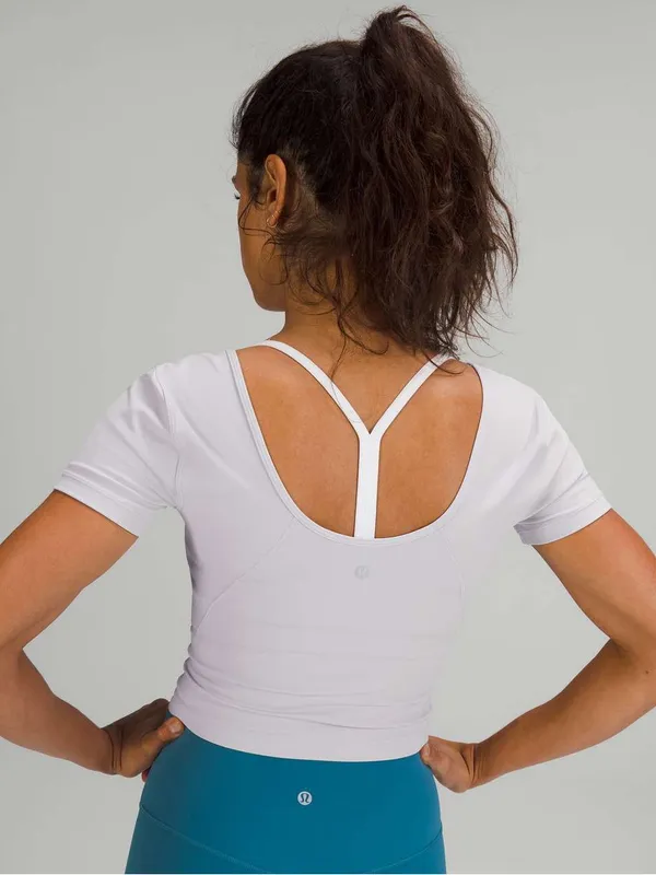 Lululemon Align T-Shirt in Chrome - Size 2 - Image 2