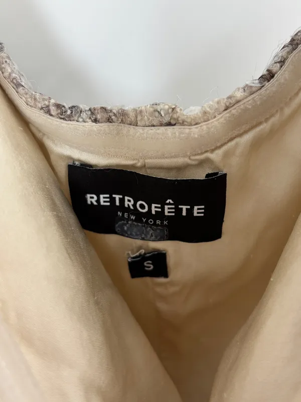 Retrofête Winslow Dress in Vintage Snake - Image 7