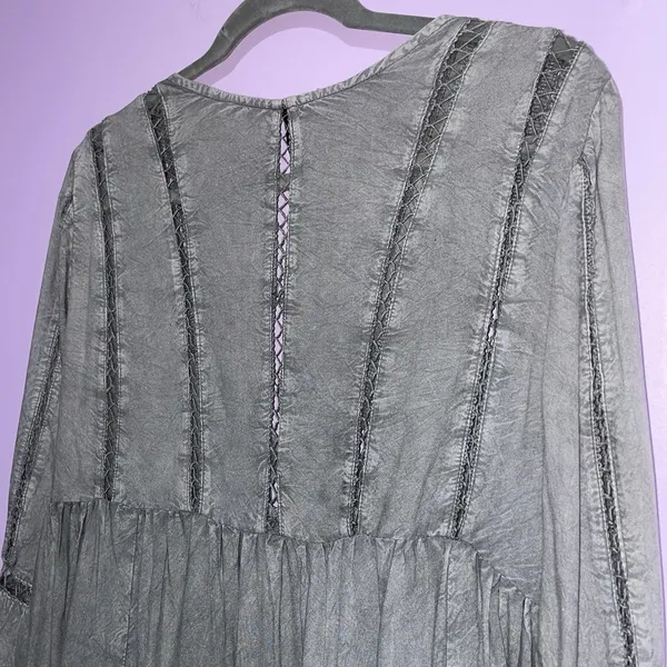 Pretty Little Thing Dress Women Size 4 Renaissance Forest Fairy Whimsigoth - Image 8