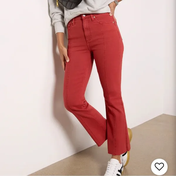 Pistola Rouge Lennon High Rise Crop Boot Jeans - Image 2