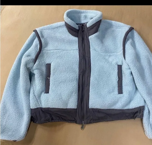 Free People Courtside Visit > Fleece- Ice Flow Combo..Size Large - Image 5