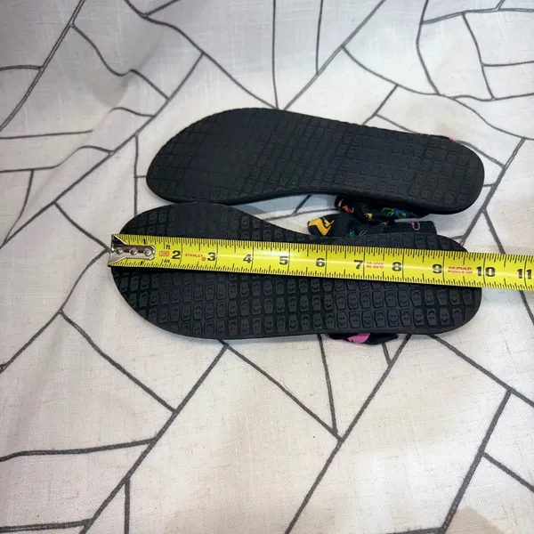Sanuk Grateful Dead Yoga Sling 2 Sandals Size 7 Black Dancing Bears Print‎ - Image 8