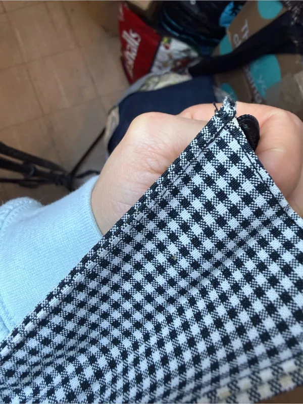 Kate Spade Vintage Y2K Gingham Pouch Clutch - Image 4