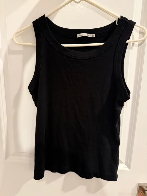 Micheal stars black tank top - Image 3