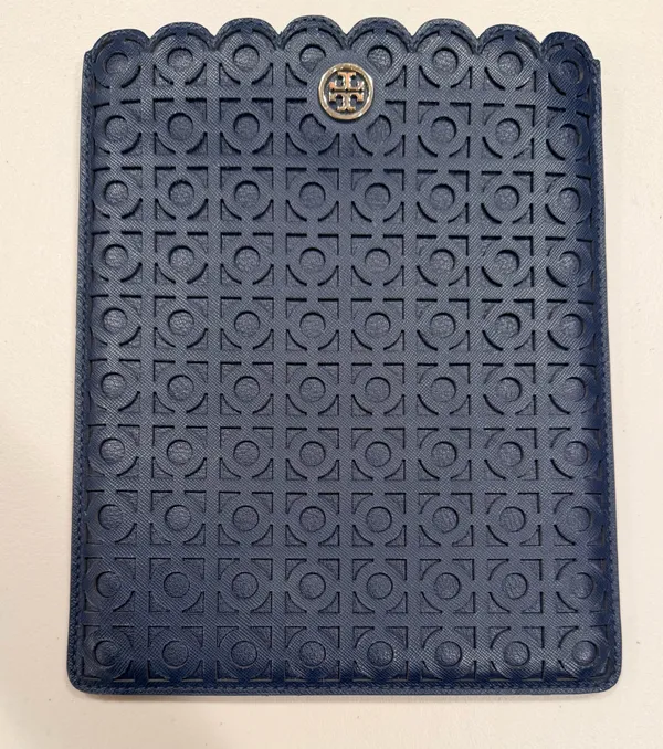 Tory Burch | T Monogram Scalloped Tablet Sleeve  - Image 2