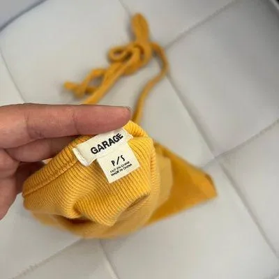 Garage yellow halter cami top - Image 5