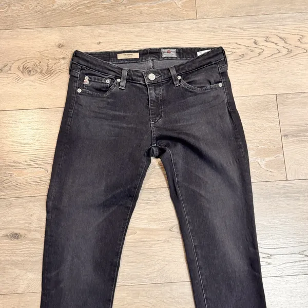 AG Adriano Goldschmied The Legging Jeans Womens Size 26 Black Super‎ Skinny - Image 4