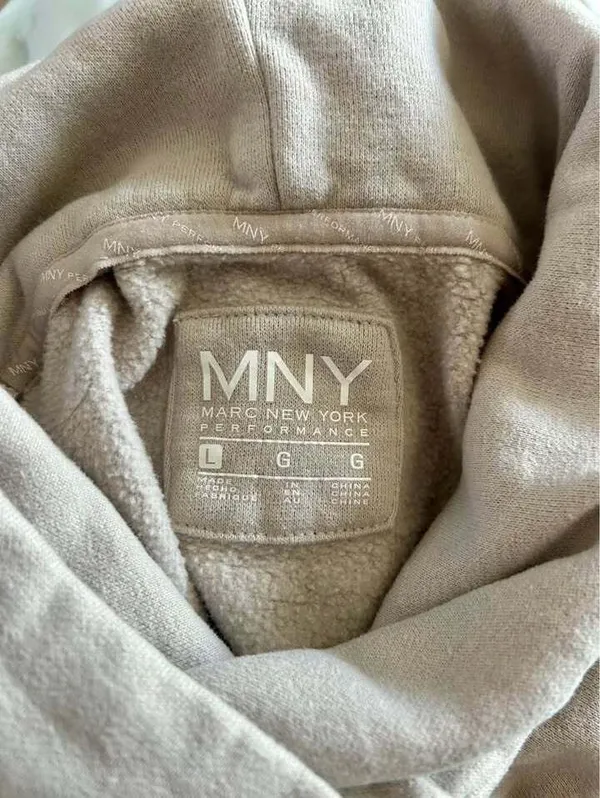 Marc New York MNY Colorblock Cowl Neck Sweatshirt Women’s Large - Image 6