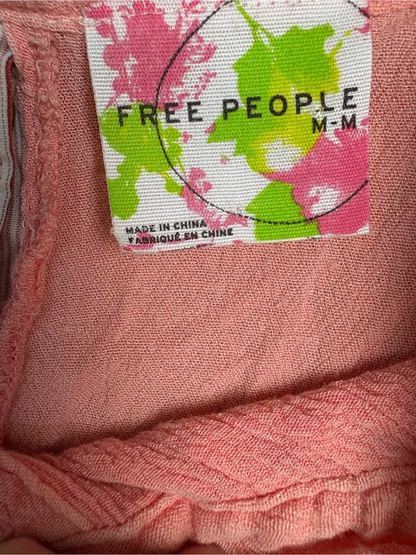 Free People Snap Out Of It Gauzy Tunic Top - Image 5