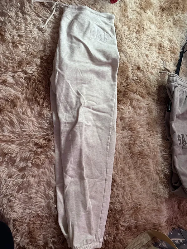 Gap Ivory Lounge Sweatpants Size M - Image 3