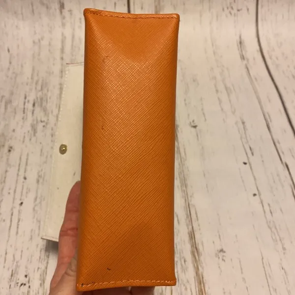 Tory Burch Orange Glasses Sunglasses Case - Image 8