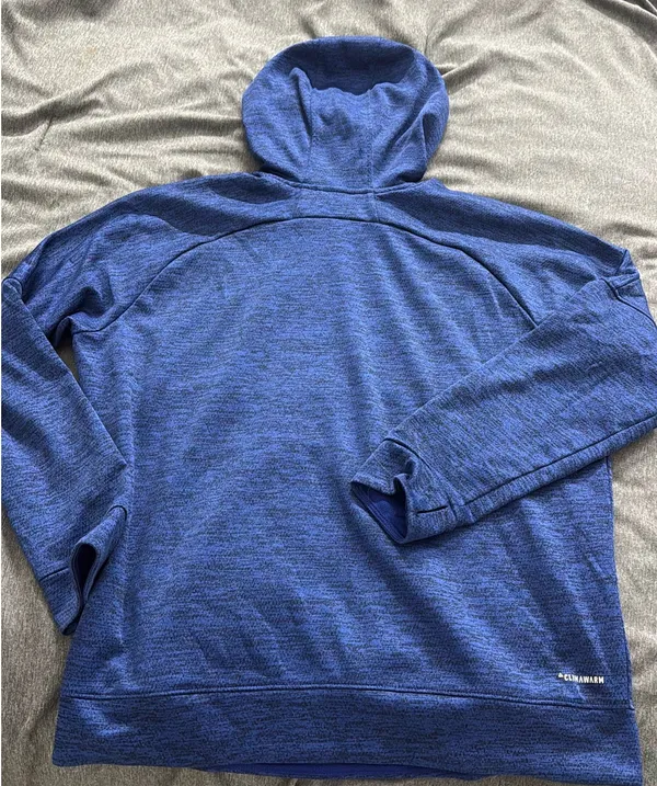 Adidas Women’s Hoodie Pullover Blue - Image 2