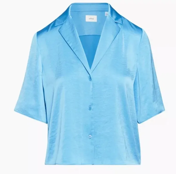 Aritzia Wilfred Blue button up - Image 2