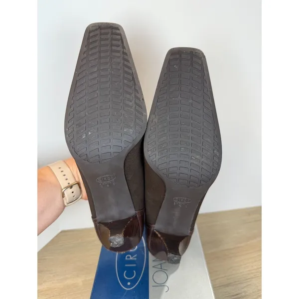 Circa Joan & David Heels Womens 8M Espresso Brown Nadia CJD Pump - Image 6