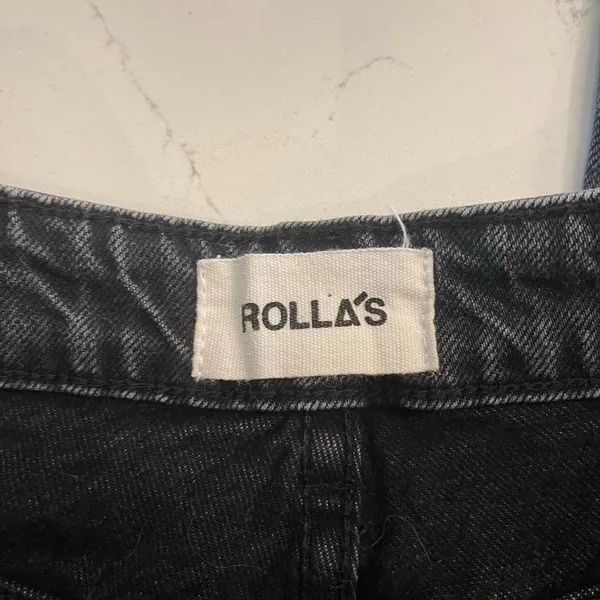 ROLLA'S Dusters Slim Straight Jeans‎ in Comfort Shadow Size 28 - Image 7