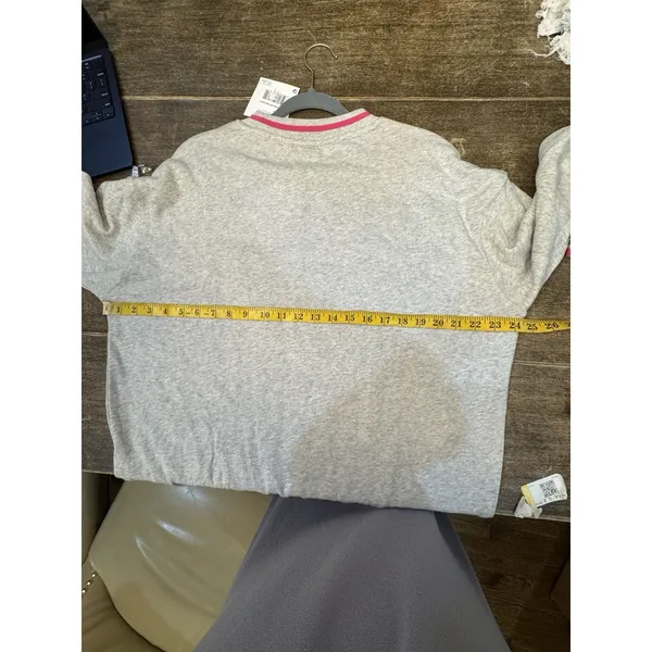 Shiraleah Pickleballer Sweatshirt Size L Pink Green Preppy Country Club‎ - Image 10