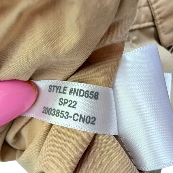Madewell Pleated Balloon Pants Tan Size 2 High Waist Cotton Comfort Loose Casual - Image 7