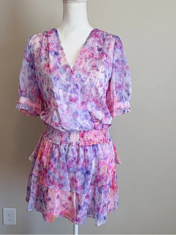 Amanda Uprichard NYC Adriel mini Dress in Cotton Candy size large NWT - Image 7