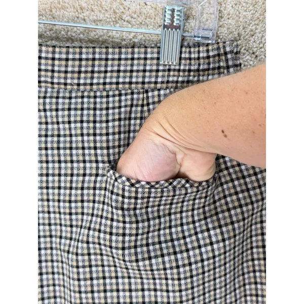 Lyle & Scott Plaid Pleated Shorts‎ Cuffed Golf Tennis Old Money Scotland Pockets - Image 7