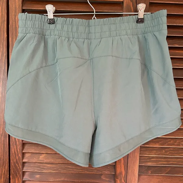 RBX Active Women's Athletic Shorts in Sage Green Size L - Image 2