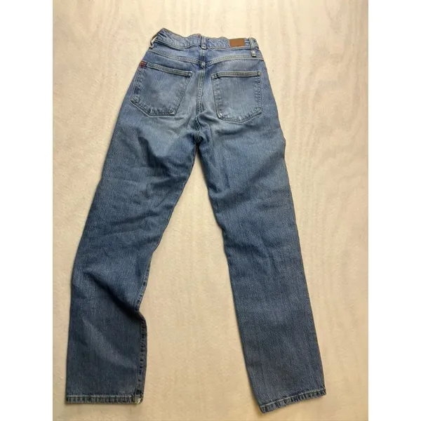 BDG Urban Outfitters High Rise Straight Leg Jeans‎ Medium Wash Blue Size 25 - Image 10