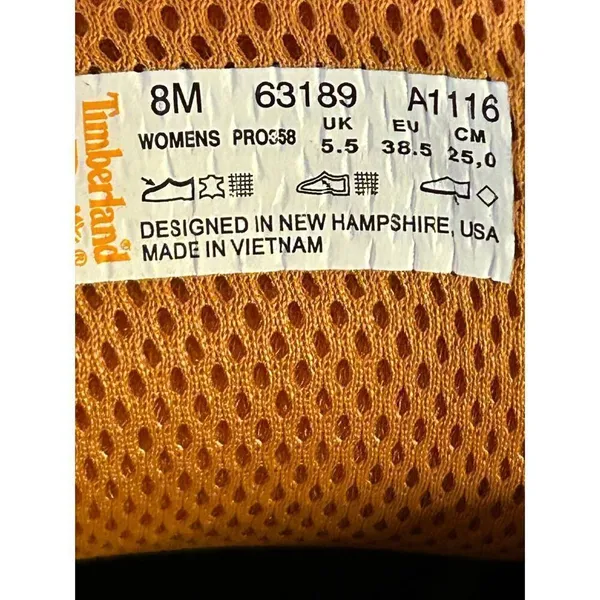 Timberland PRO Ladies' TiTan Oxford Shoe safety toe Size 8M - Image 9