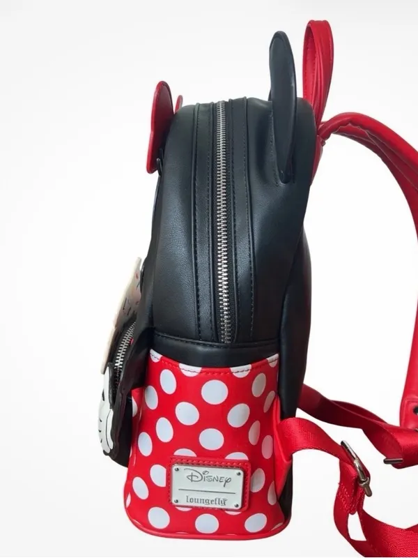 Loungefly Disney Minnie Mouse "Oh My" Cosplay Sweets Sprinkle Cupcake Backpack - Image 2