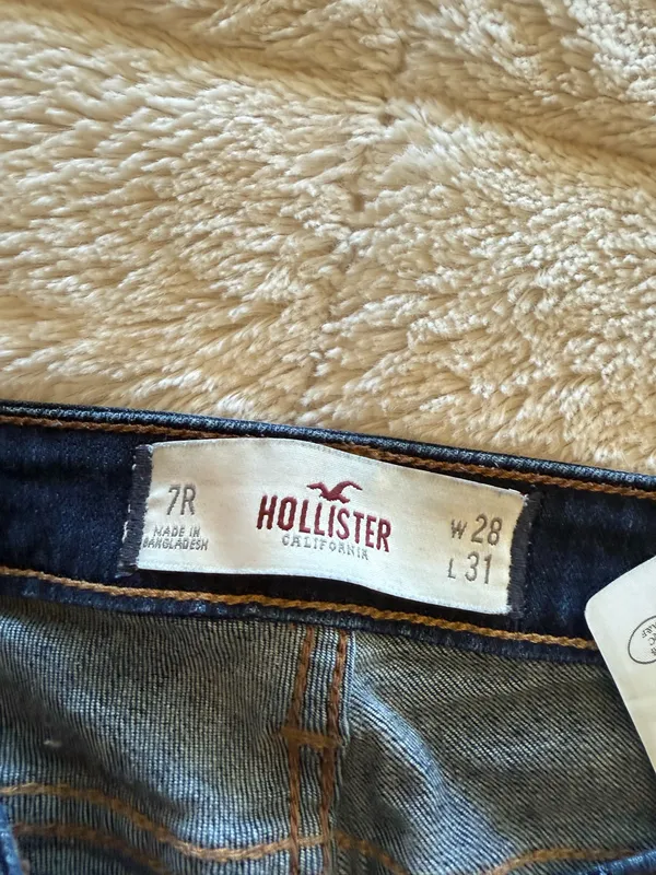 Hollister Women's Skinny Jeans Size 7R W28 L31 - Image 3