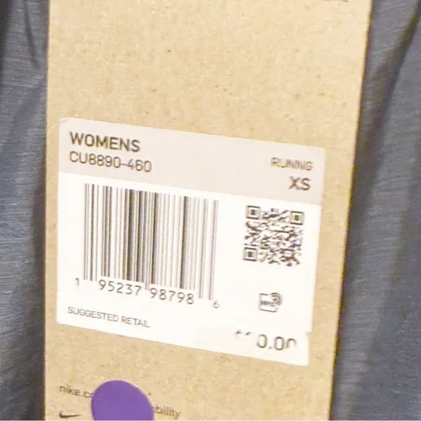 NIKE Women's XS Tempo Dri-Fit Lined Running Shorts Activewear Diffused Blue NEW‎ - Image 3