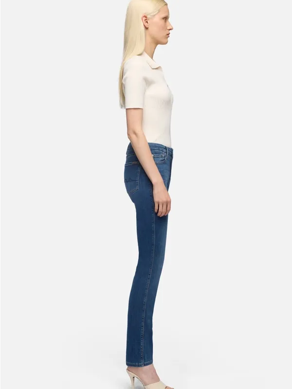 Seven For‎ All Mankind Kimmie Straight Denim Jeans - Image 4