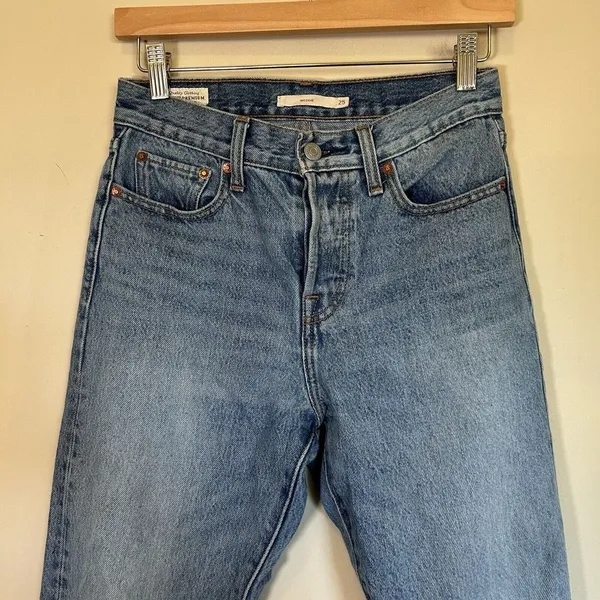 Levi's Wedgie‎ Premium WOmen's 25 Icon Fit Jeans Shut Up 22861-0036 - Image 3